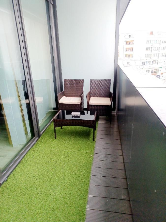 Hanza Tower Ajp Lux Apartment ชเตชชิน ภายนอก รูปภาพ
